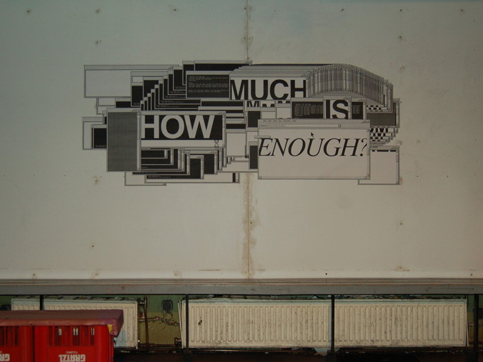 Egor Kraft, How Much is Enough?, 2010