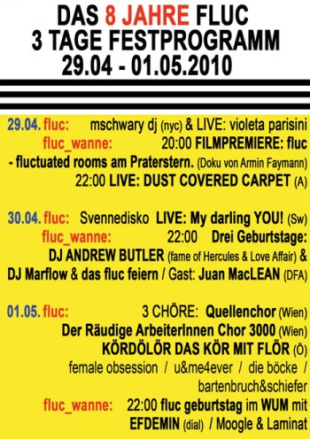 Bild zu 8 JAHRE FLUC - DER GEBURTSTAG