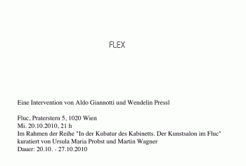 Bild zu IN DER KUBATUR DES KABINETTS** - der kunstsalon im fluc zeigt