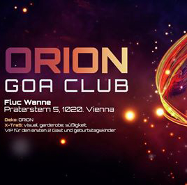 Bild zu ORION goa party