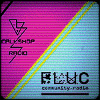 Flyer für FLUT- FLUCC Community Radio