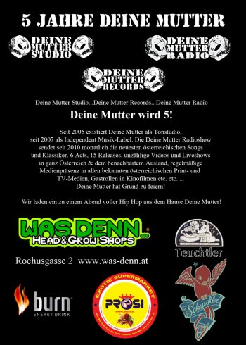 Bild zu 5Jahre Deine Mutter Jam