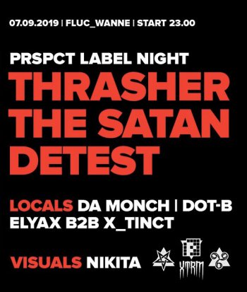 Bild zu Prspct label night The Satan Thrasher Detest