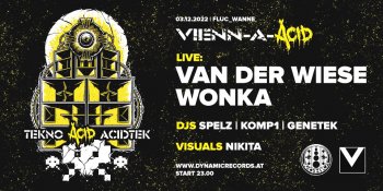 Bild zu 23:00: Vienn_a_Tek pres. Van der Wiese LIVE (AT) & Wonka LIVE (PL)